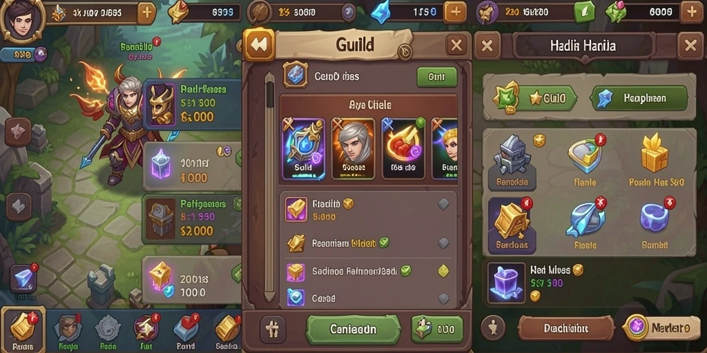 Sistem reward yang memotivasi pemain untuk terus bermain.