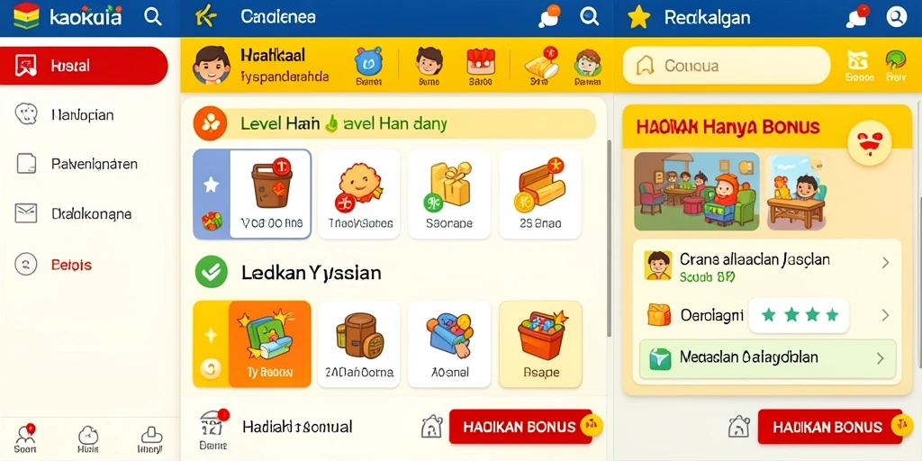 Mode permainan variatif yang menantang dan menyenangkan.