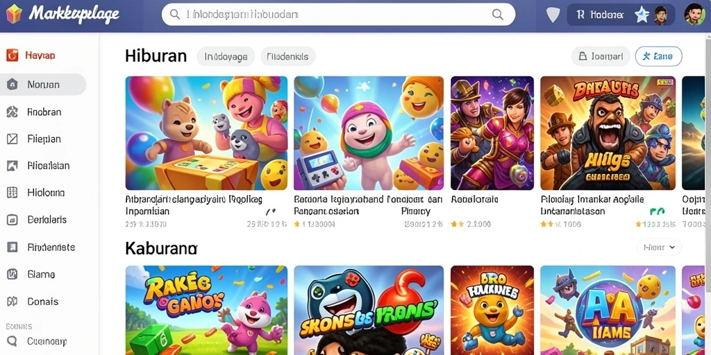 Fitur interaksi sosial dengan pemain lain.