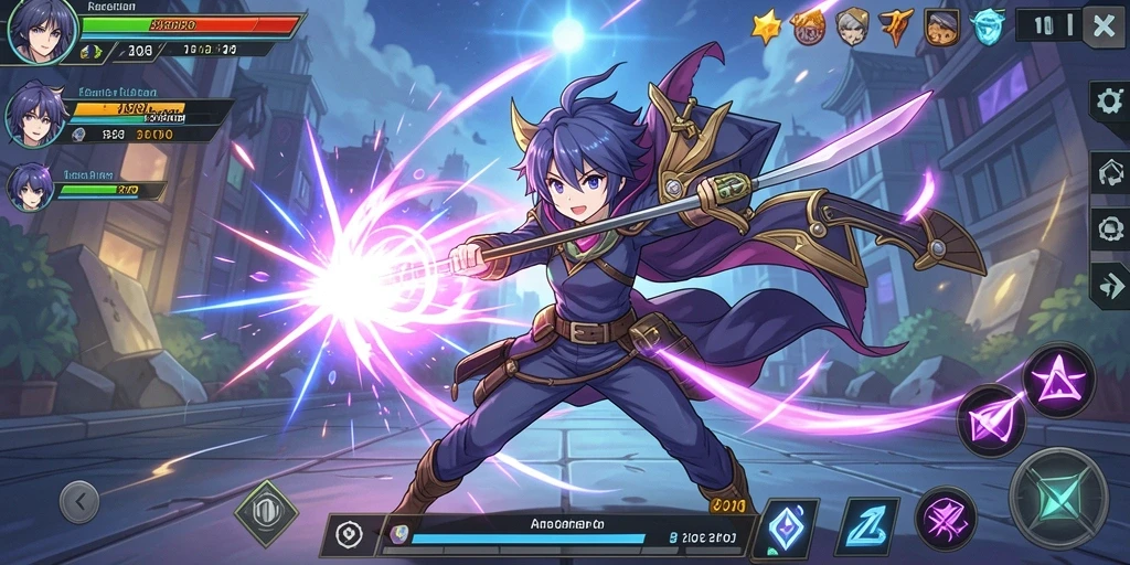 Shot gameplay yang menunjukkan aksi seru dalam permainan.