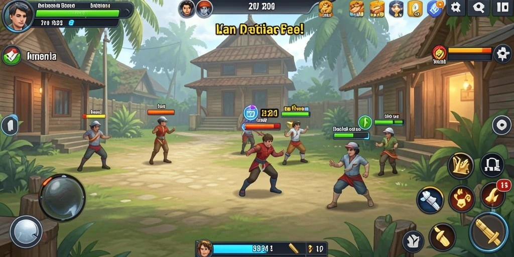 Level yang menantang dengan desain unik.